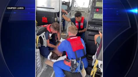 14-year-old boy rescued after falling overboard due to boat crash near St. Petersburg