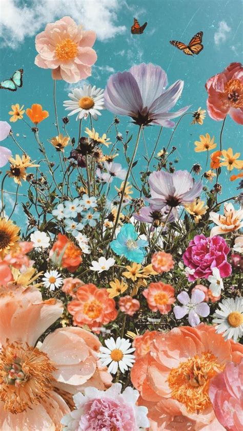 140 Flower Wallpaper Iphone & Android ideas - Pinterest