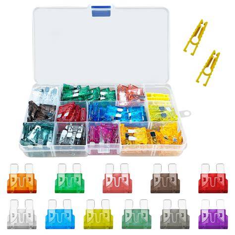140 Pcs Standard Blade Fuses Assortment Kit - Amazon - raincitystudios.com