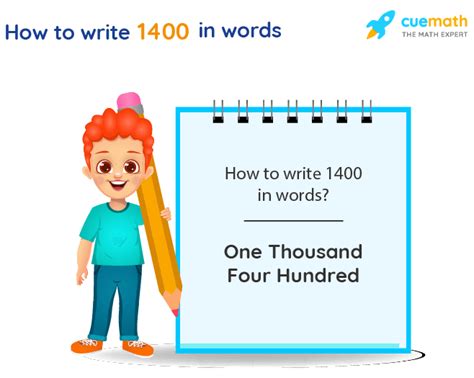 1400 In Words