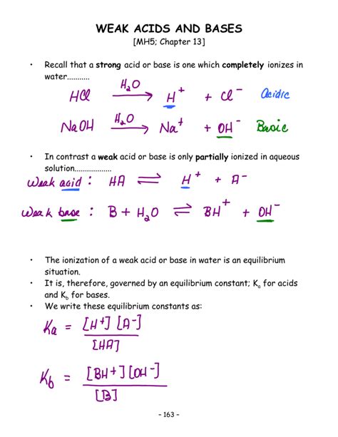 141 Acids And Bases Study Guide Answers 129749