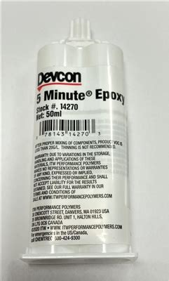 14270 ITW Devcon ITW Devcon 5 Minute Epoxy Paste Adhesive, …