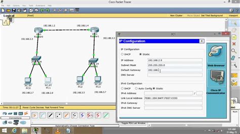 1435 Packet Tracer Basic Router Configuration Review