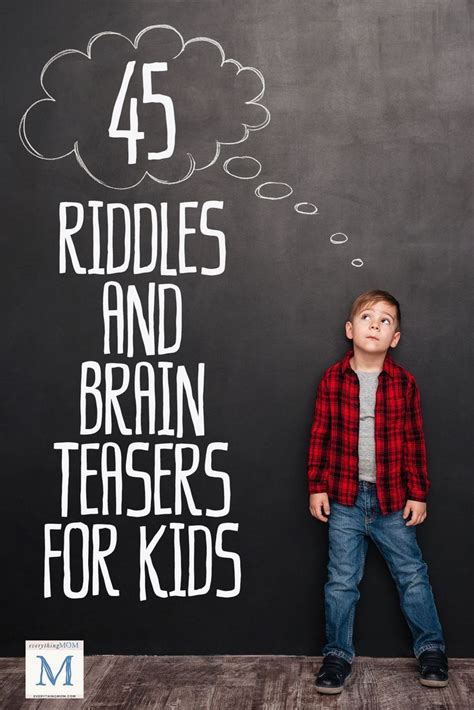 145 Riddles And Brain Teasers For Kids Everythingmom Kindergarten Brain Teasers - Kindergarten Brain Teasers