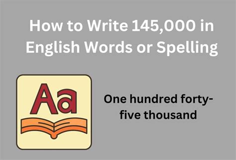 145000 In Words