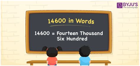 14600 In Words