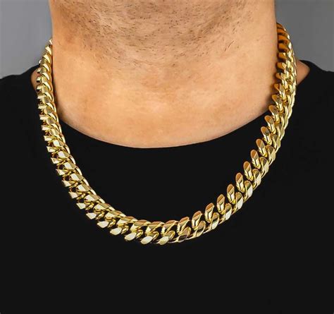 14k Cuban Link Chain - Etsy