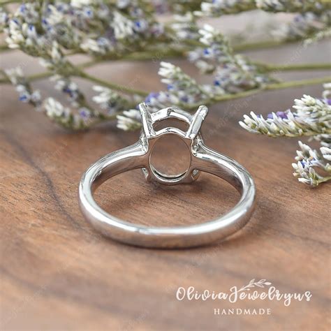 14k Ring Settings Without Stone - Etsy