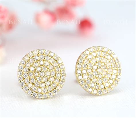 14k gold stud earrings. .  Free shipping on all US orders over $200.  Shop from...