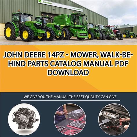 14pz john deere mower owners manual. - Singer featherweight 100 sewing machine manual.