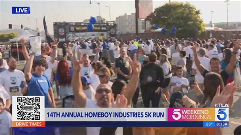 14th annual Homeboy Industries 5K run kicks off 