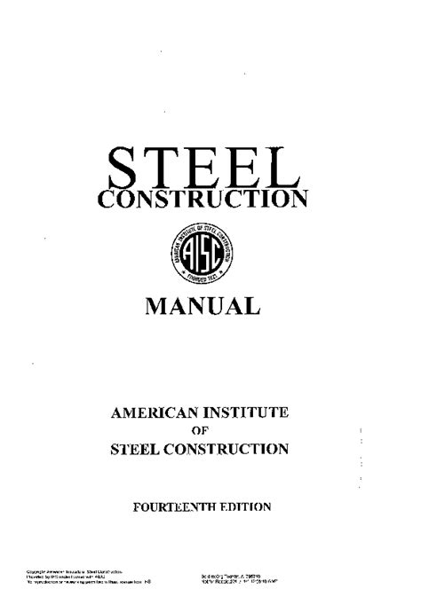 Read Online 14Th Edition Aisc Steel Manual 