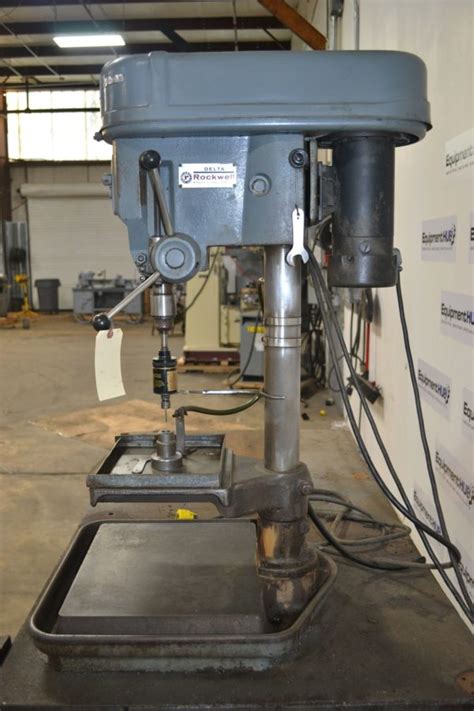 15" DELTA ROCKWELL 15-665 BENCH DRILL PRESS 6 …