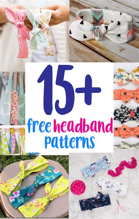15+ Amazing Free Headband Sewing Patterns and Tutorials to Make Use
