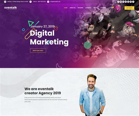 15+ Best Event Website Templates 2024 - RadiusTheme