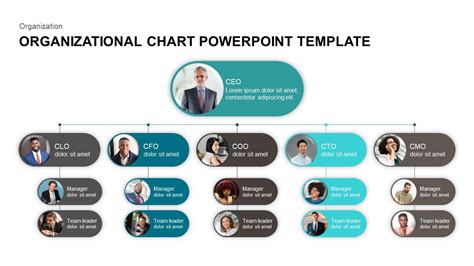15+ Best Organizational Chart Chart) Templates for PowerPoint 2022