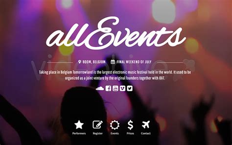 15+ Event HTML5 Website Templates Free & Premium