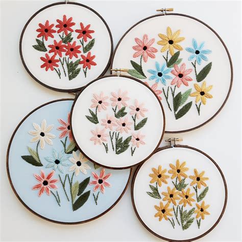 15+ Hand Embroidery Patterns Ready for You to Download and Sew