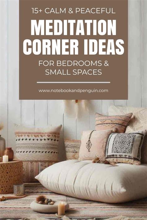 15+ Meditation Corner Ideas For Bedrooms & Small Spaces - wintechmobiles.com