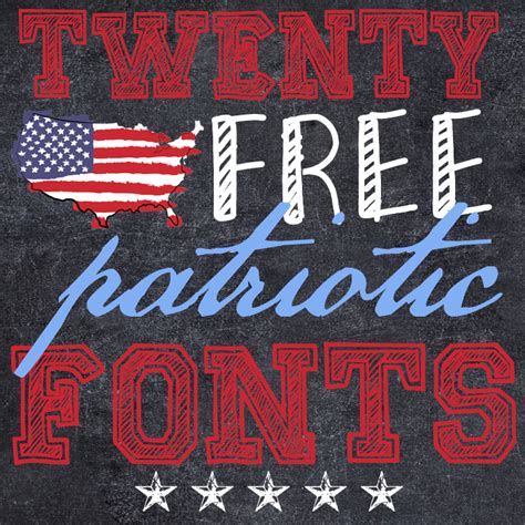 15+ Patriotic Fonts – Free TTF, OTF Format …