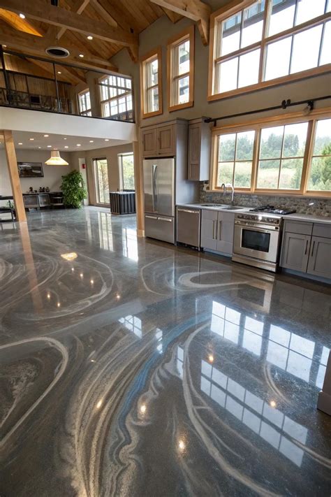 15+ Stunning Epoxy Flooring Ideas for Your Home - muktibox.com