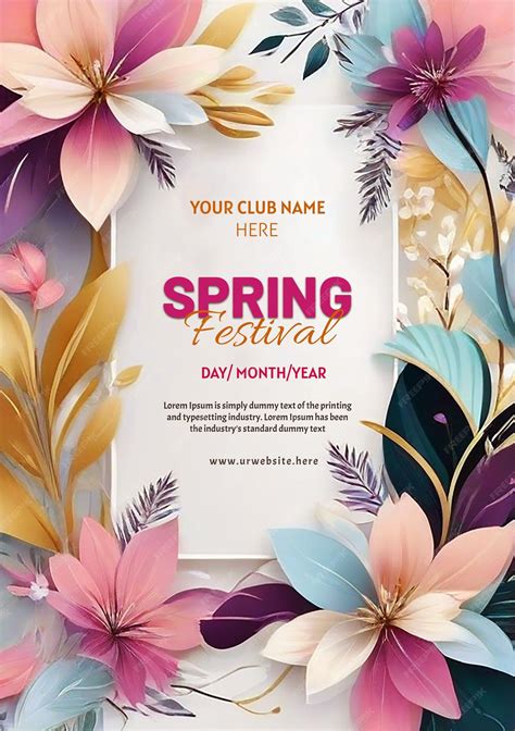 15+ Spring Invitation Card Designs Design Trends Premium PSD