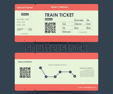 15+ Train Ticket Templates in AI Word Pages PSD Publisher