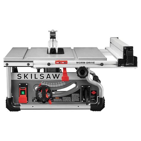 15 Amp 8-1/4 in. Portable Worm Drive Table Saw - The Home Depot