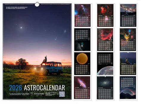 15 Best Astronomy and Space Calendars 2026 - Skies … - wintechmobiles.com