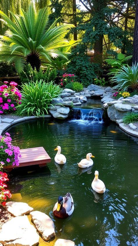 15 Creative Duck Pond Ideas for Your Backyard - raincitystudios.com