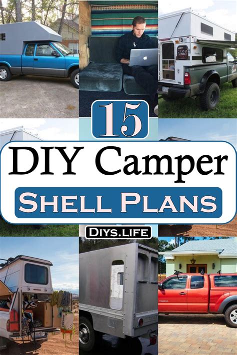 15 DIY Camper Shell Plans For Regular Tourists - DIYS