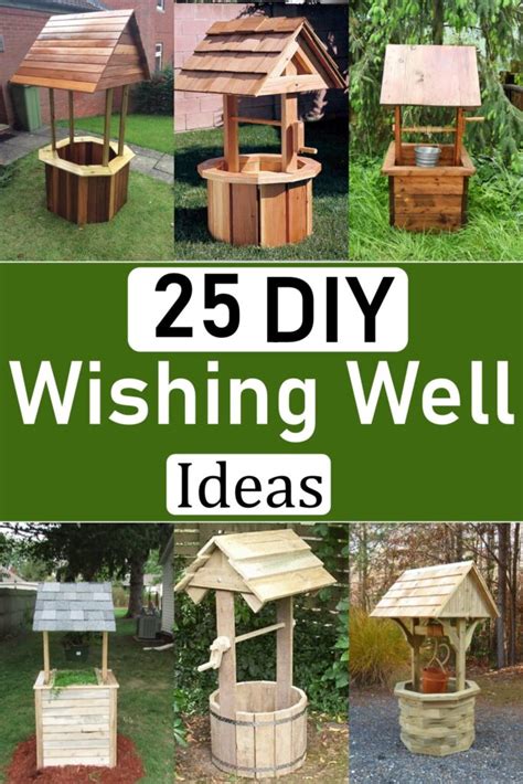 15 DIY Wishing Well Plans To Add Charm To Your Garden Or Yard