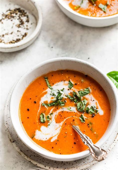 15 Dairy-Free Tomato Soups That Will Have You ... - One Green …