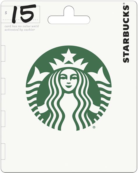 15 Dollar Starbucks Gift Card