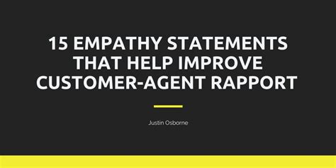 15 Empathy Statements That Help Improve Customer-Agent