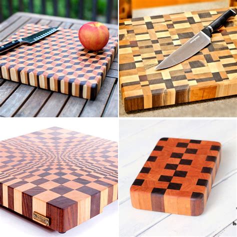 15 Free DIY End Grain Cutting Board Plans - Its Overflowing