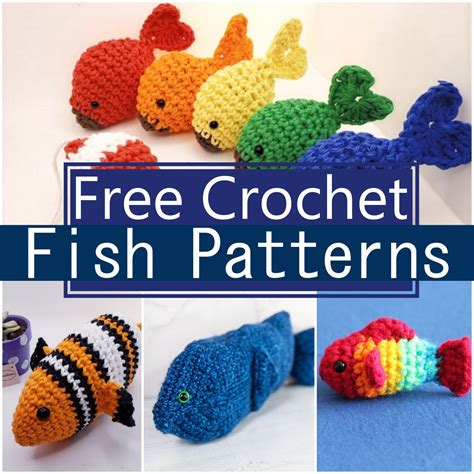 15 Free Easy Crochet Fish Patterns All Crochet Pattern