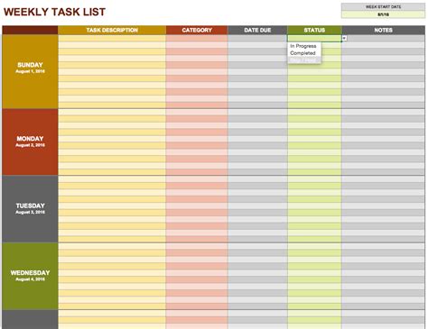 15 Free Task List Templates Smartsheet in Task Spreadsheet Template