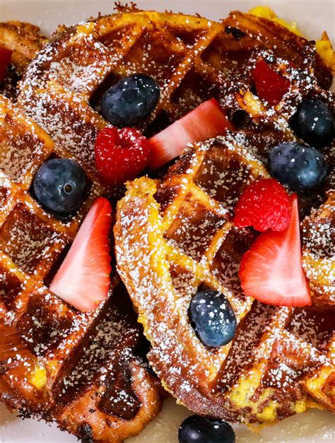 15 French Toast Waffles Recipe - Selected Recipes