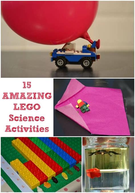 15 Fun ideas for Science with LEGO