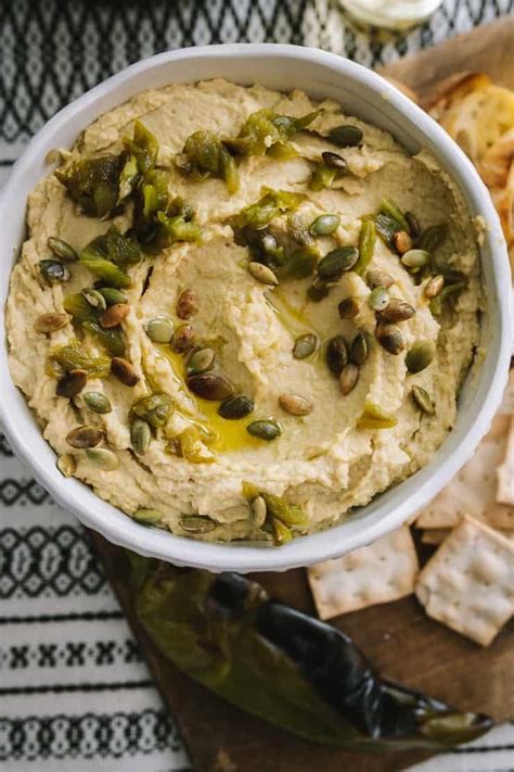 15 Green Chili Hummus Recipe - Selected Recipes