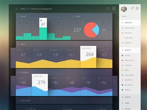 15 Inspirational Dashboard UI Designs DesignRope