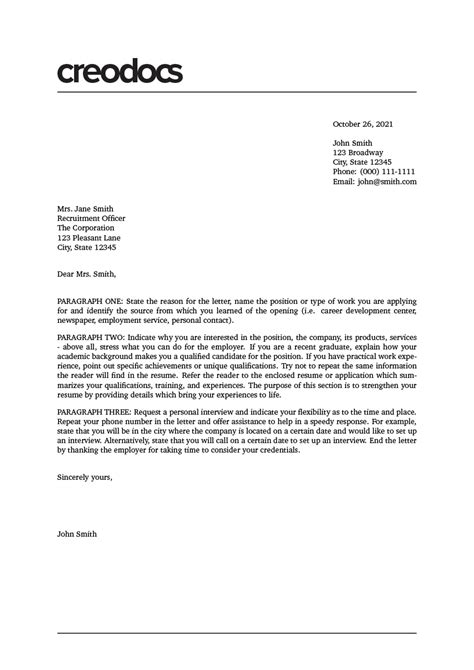 15 Latex Cover Letter Example Cover Letter Example Cover Letter Example
