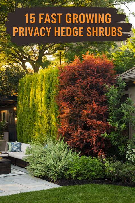 15 of the Best Shrubs for Hedges - Gardener's Path - raincitystudios.com