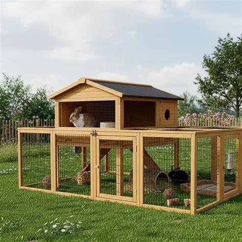 15 Outdoor Rabbit Enclosure Ideas for Safe Backyard … - raincitystudios.com