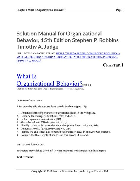 15 Solution Organization Edition Manual Behavior Th