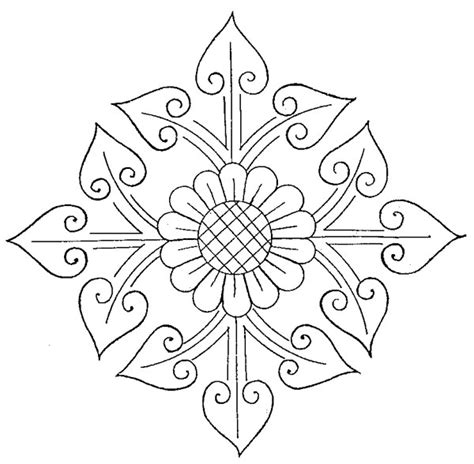 15 To Draw Simple Patterns And Designs Images Sunflower Hand
