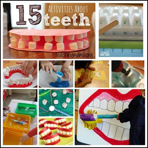 15 Activities About Teeth Teaching Mama Teeth Activities For Kindergarten - Teeth Activities For Kindergarten