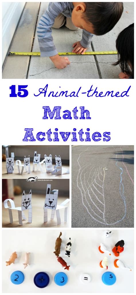 15 Animal Math Activities Kc Edventures Pet Math Activities For Preschoolers - Pet Math Activities For Preschoolers