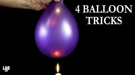 15 Awesome Balloon Tricks Amp Experiments Youtube Balloon Science - Balloon Science